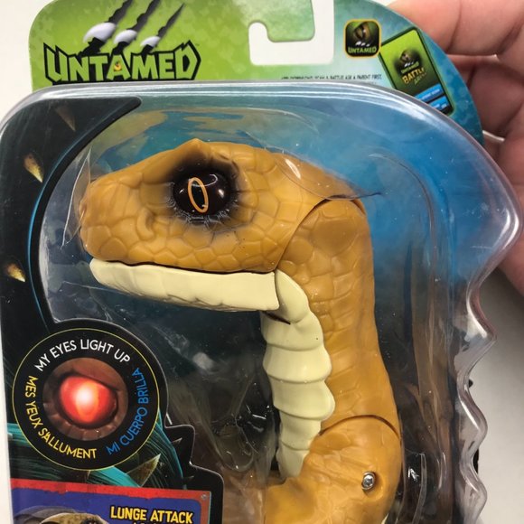 Fingerlings WowWee Untamed Toxin Snake Action Figure Interactive New - Picture 4 of 12